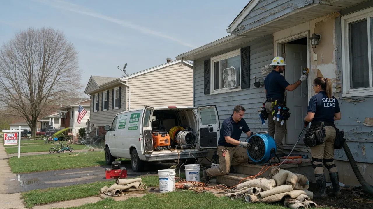 Flood Cleanup in Kopperl, TX near me