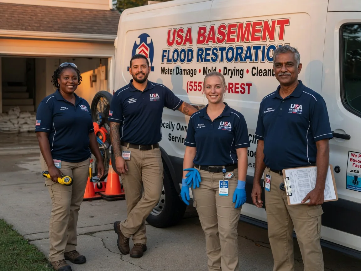 Basement Flood Cleanup company in Kopperl, TX