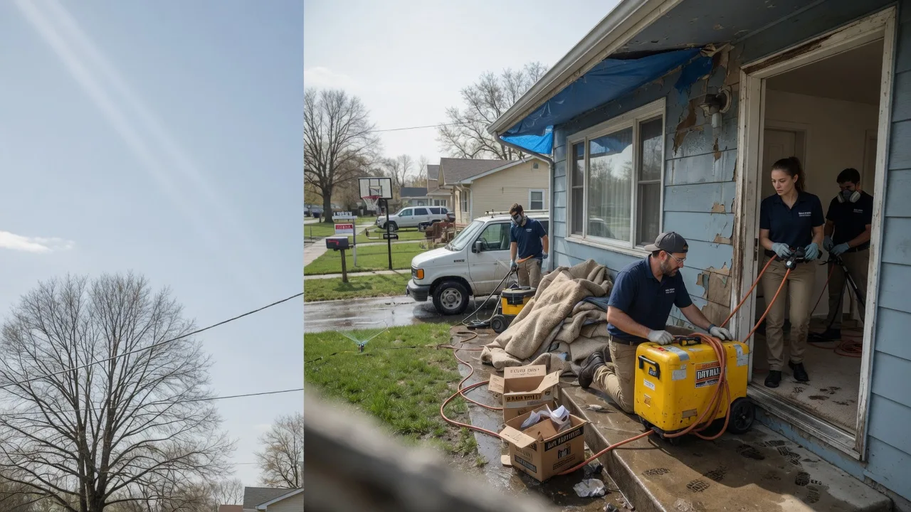 Basement Flood Cleanup in Kopperl, TX near me